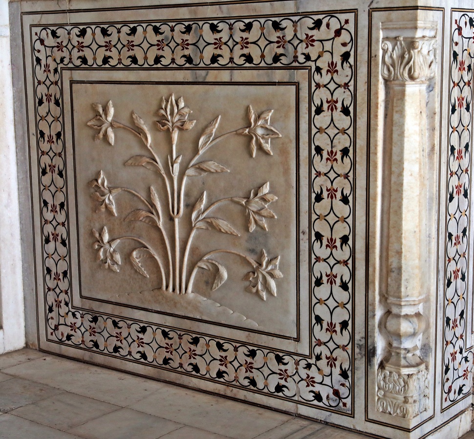 Marble designs, Taj Mahal