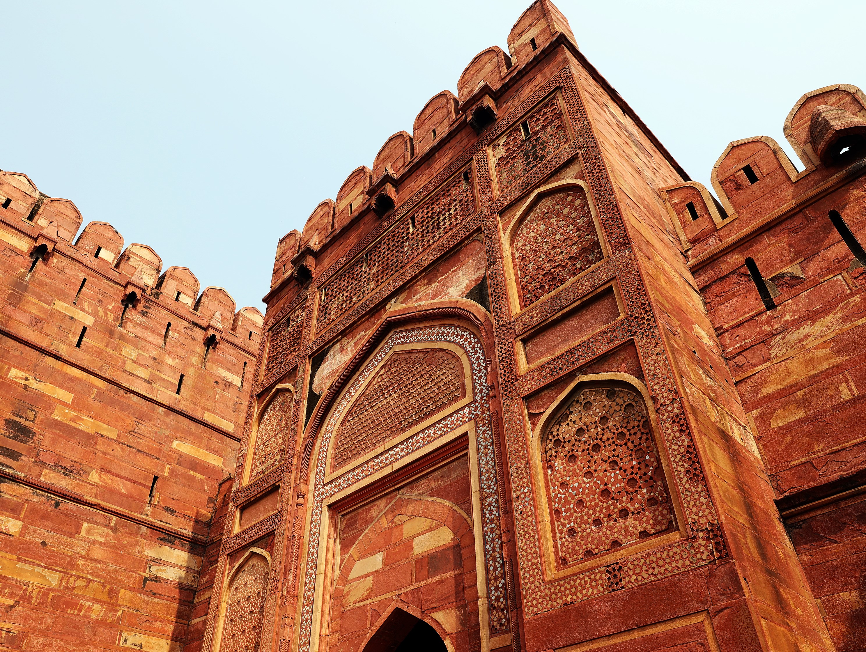 Entrance Gate to Agra Fort