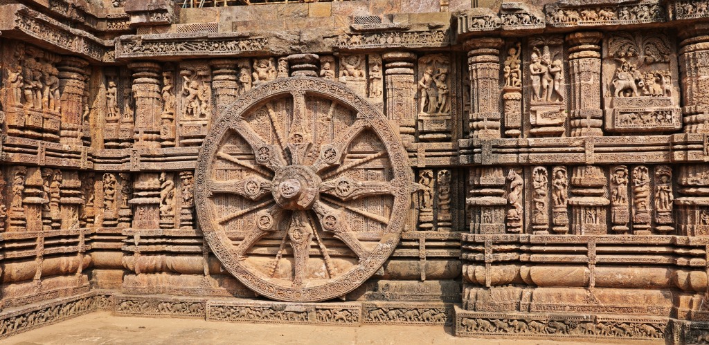 Wheel, Sun Temple, Konark