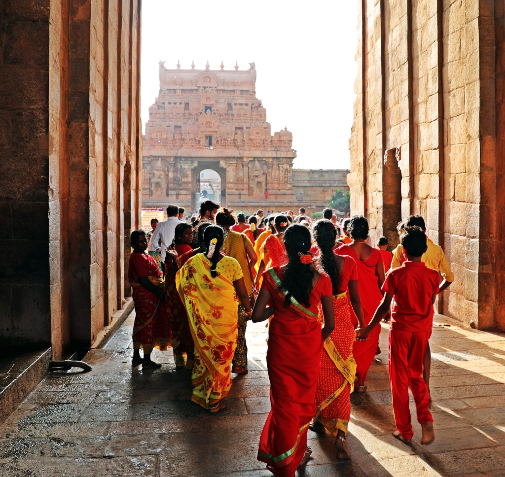 Entrance to Brihadishwara Temple, Thanjavur