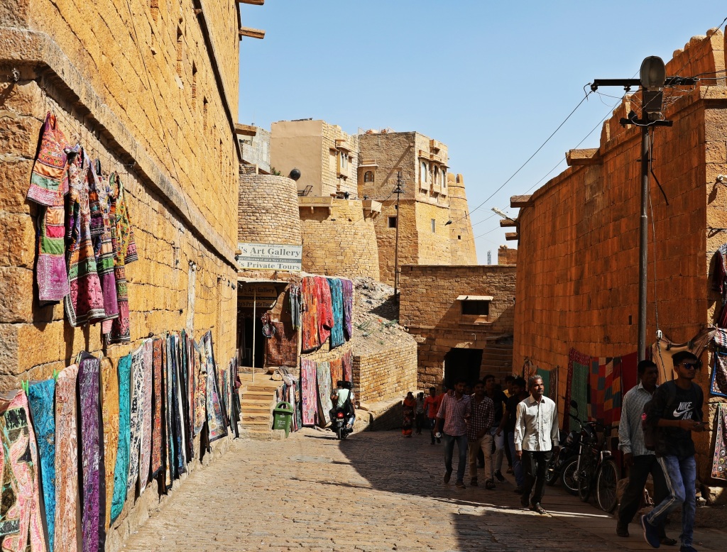Street in Jaisalmer Fort
