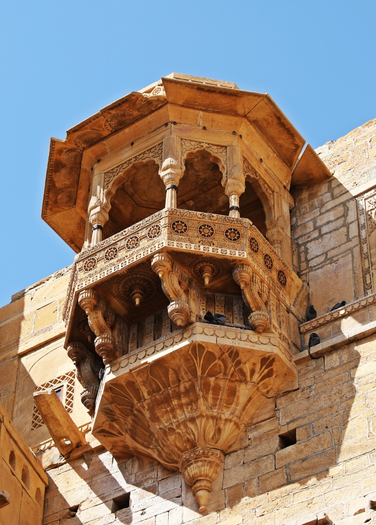 Queen's Balcony, Raj Palace, Jaisalmer Fort