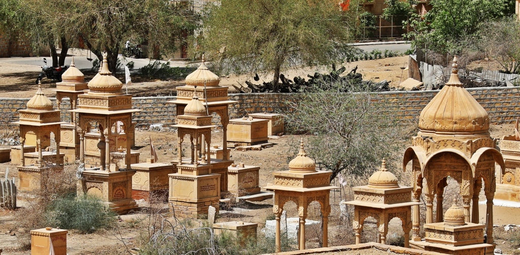 Cenotaphs, Gadisar Lake, Jaisalmer