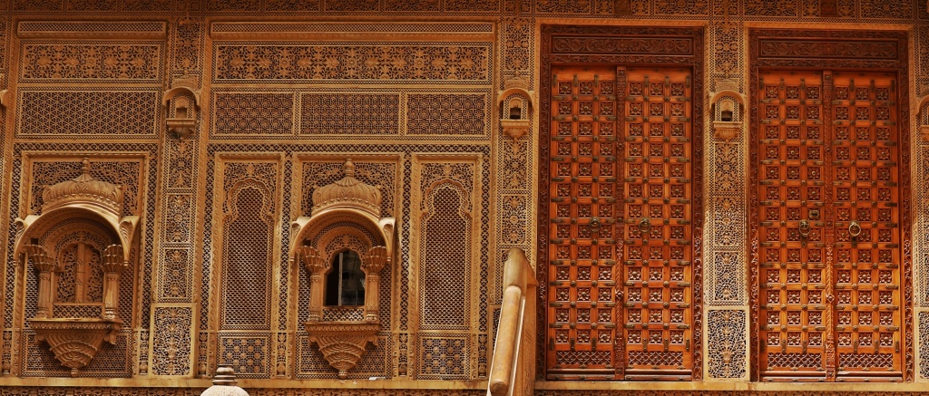 Intricate carvings, Laxminath temple, Jaisalmer Fort