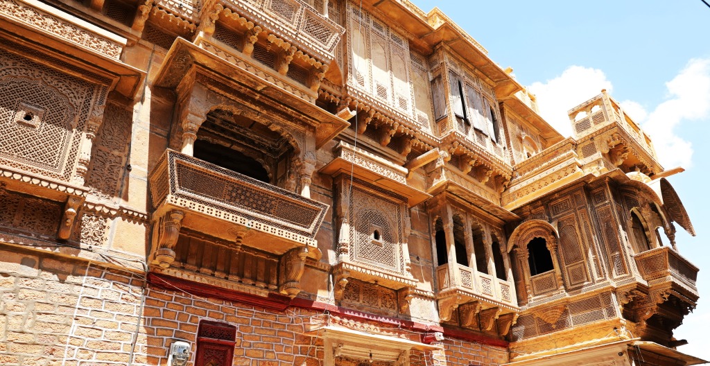 Ornate Havelis, Jaisalmer