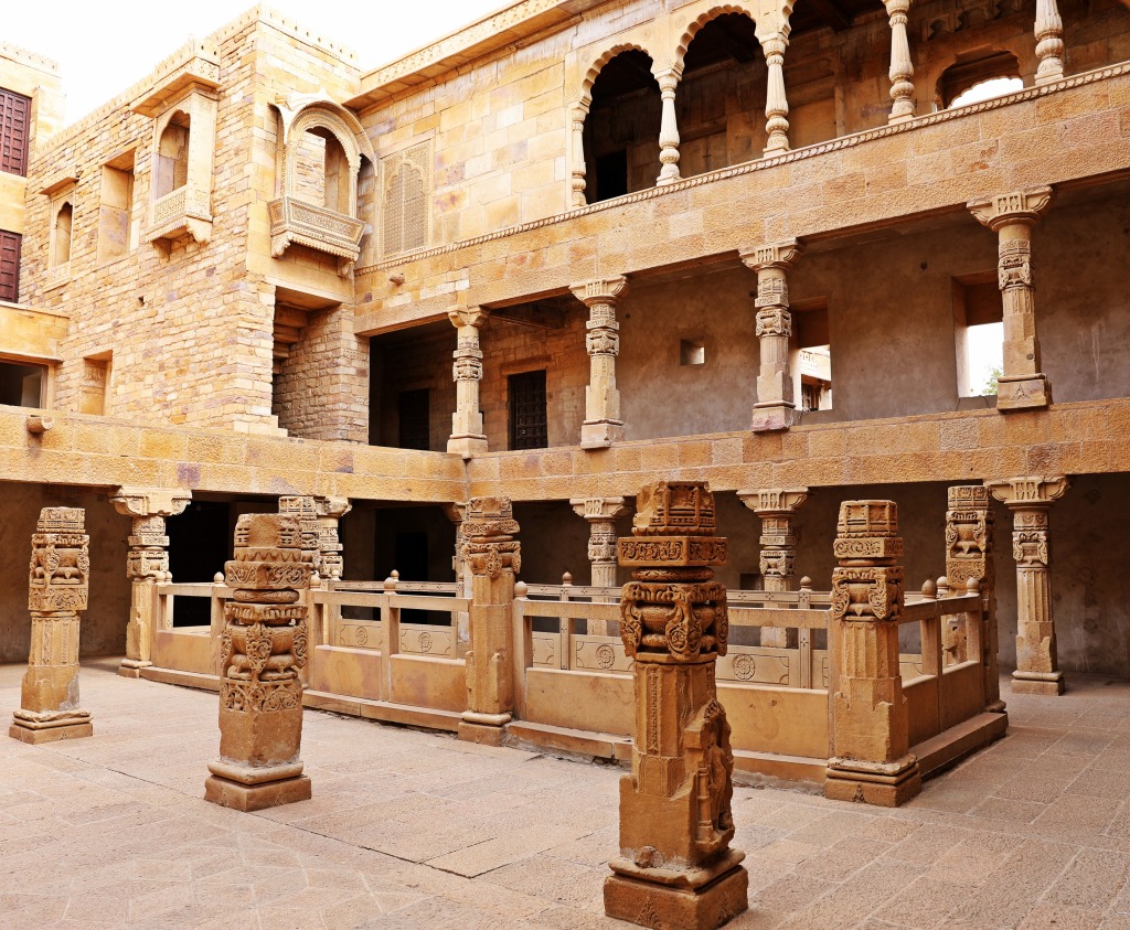 Interior of Raj Palace, Jaisalmer Fort