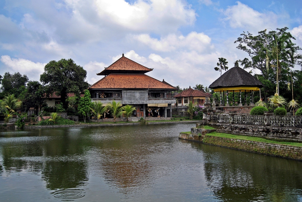 Moat, Taman Ayun Temple, Bali