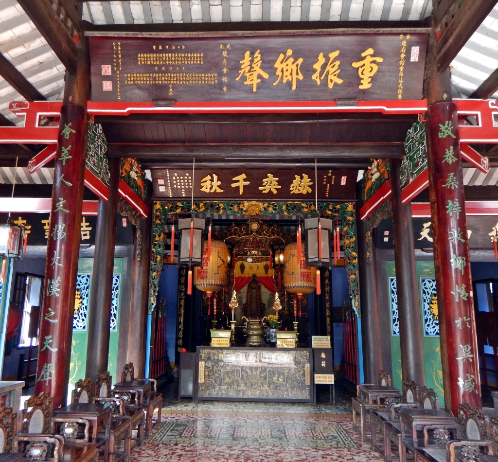 Temple interior, Hoi An