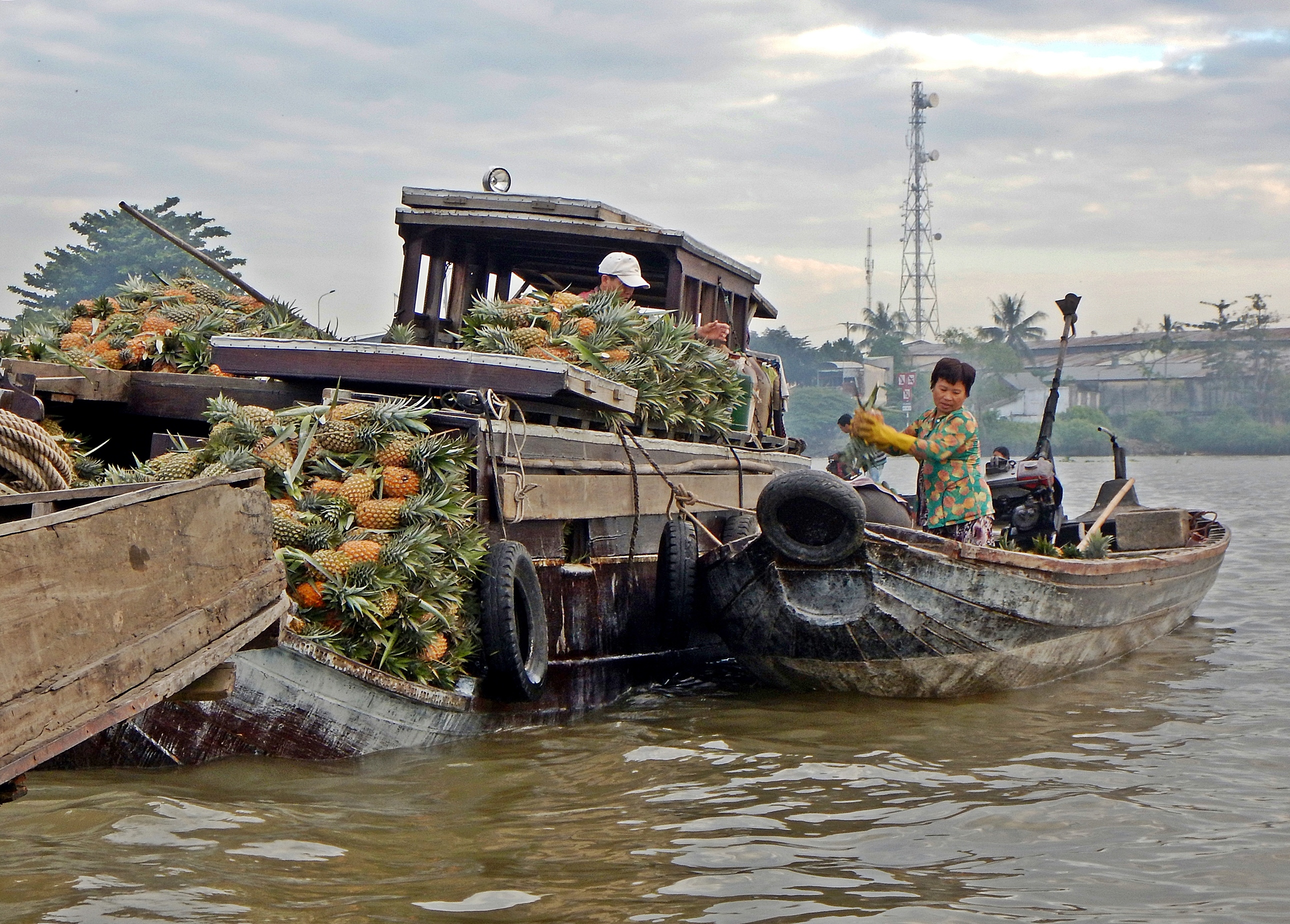 Pineapples, Cai Rang Floating Market