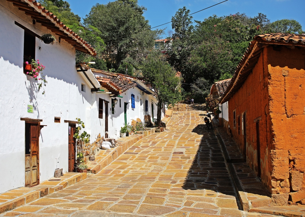 Colonial homes, Barichara