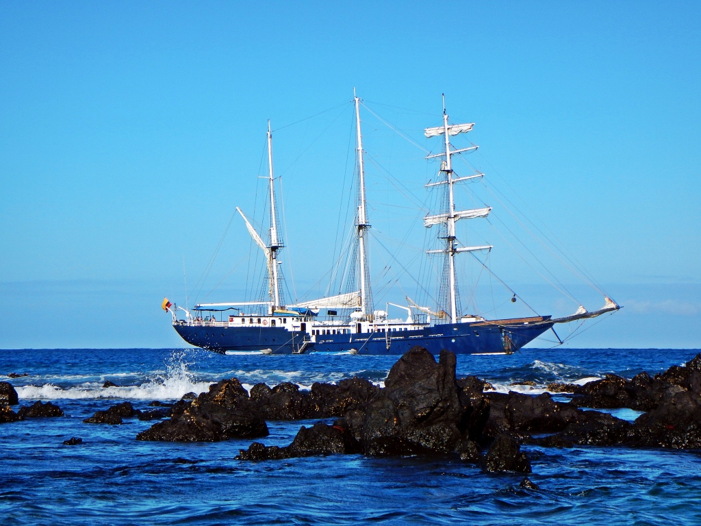 Sailboat, Galapagos