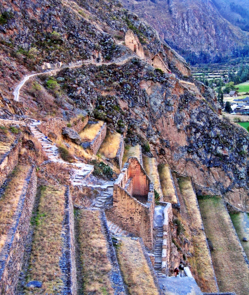 Terraces, Ollantaytambo, Peru
