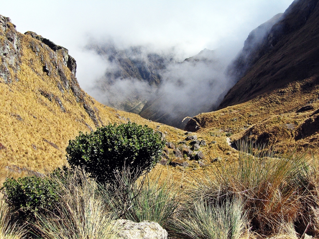View from Dead Woman's Pass, Inca Trail