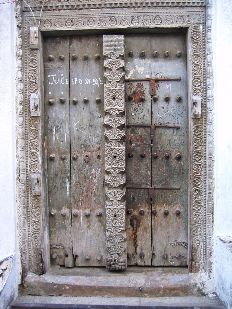 Door, Stone Town, Zanzibar