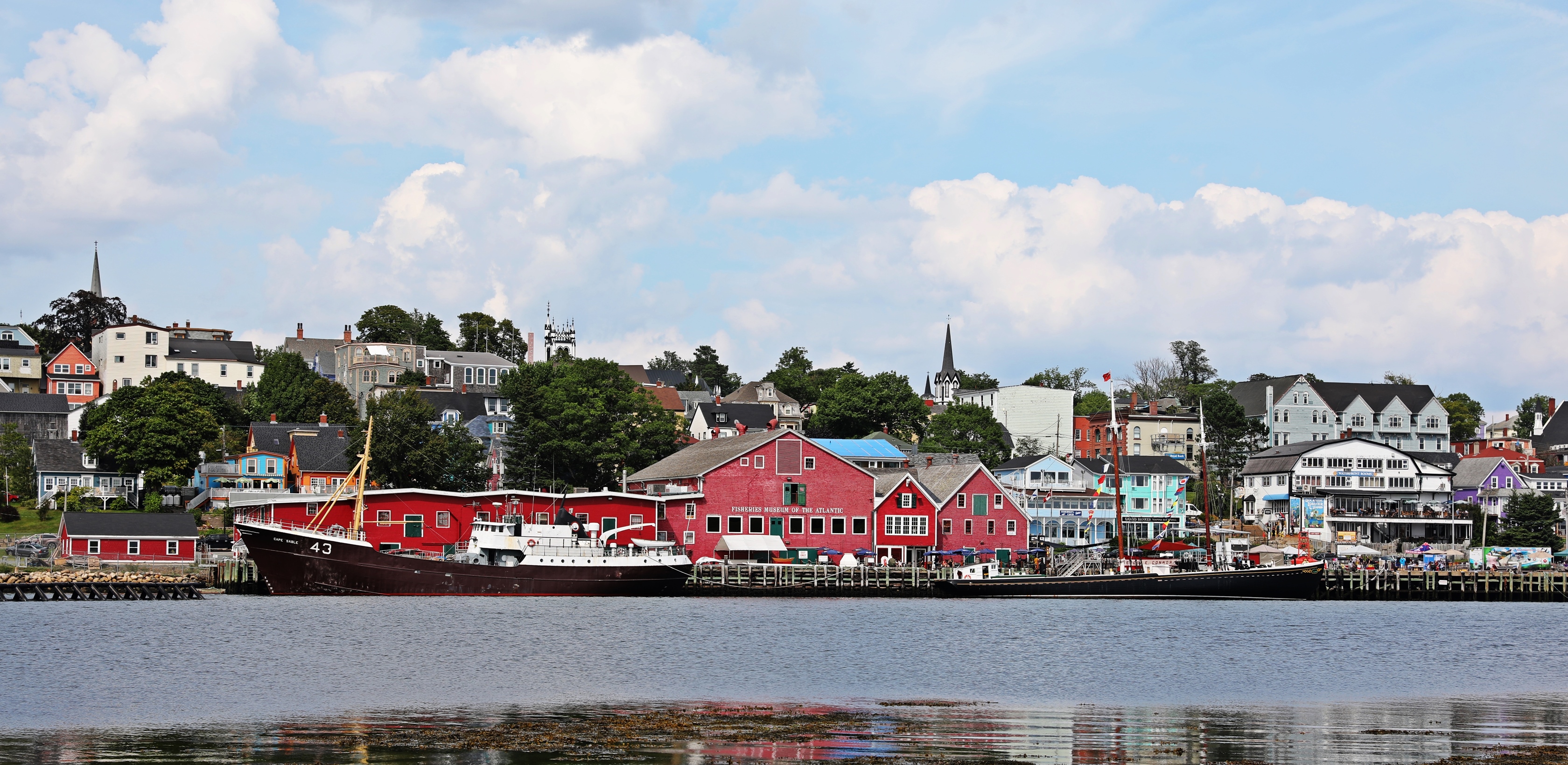 View from Tannery Row, Lunenburg, Nova Scotia