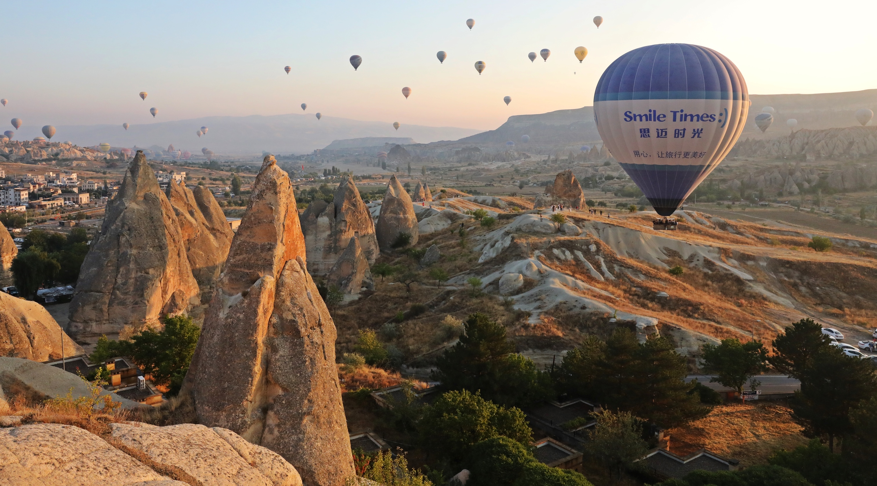 Balloons over Cappadocia