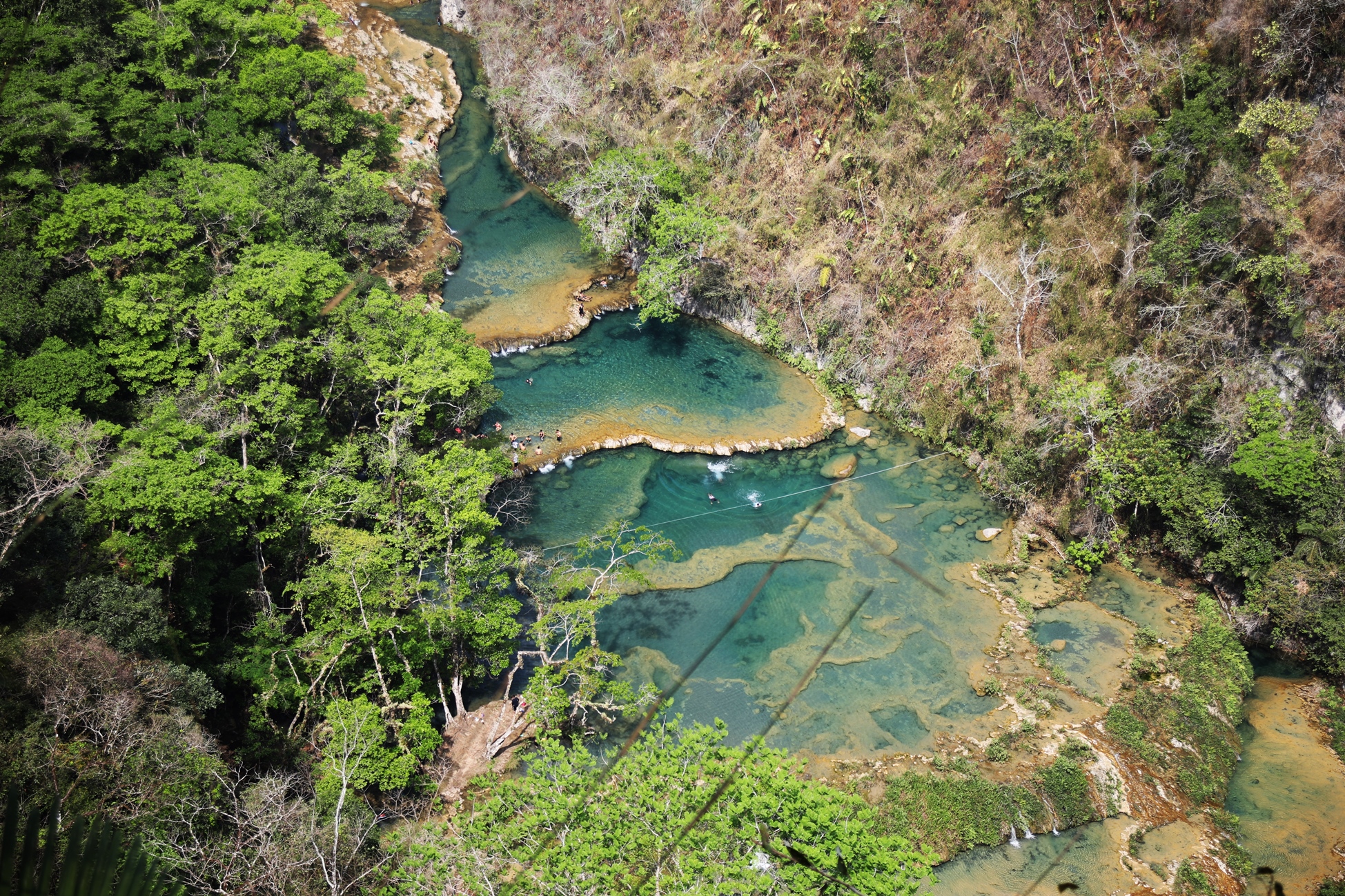 View From Lookout, Semuc Champey, Guatemala