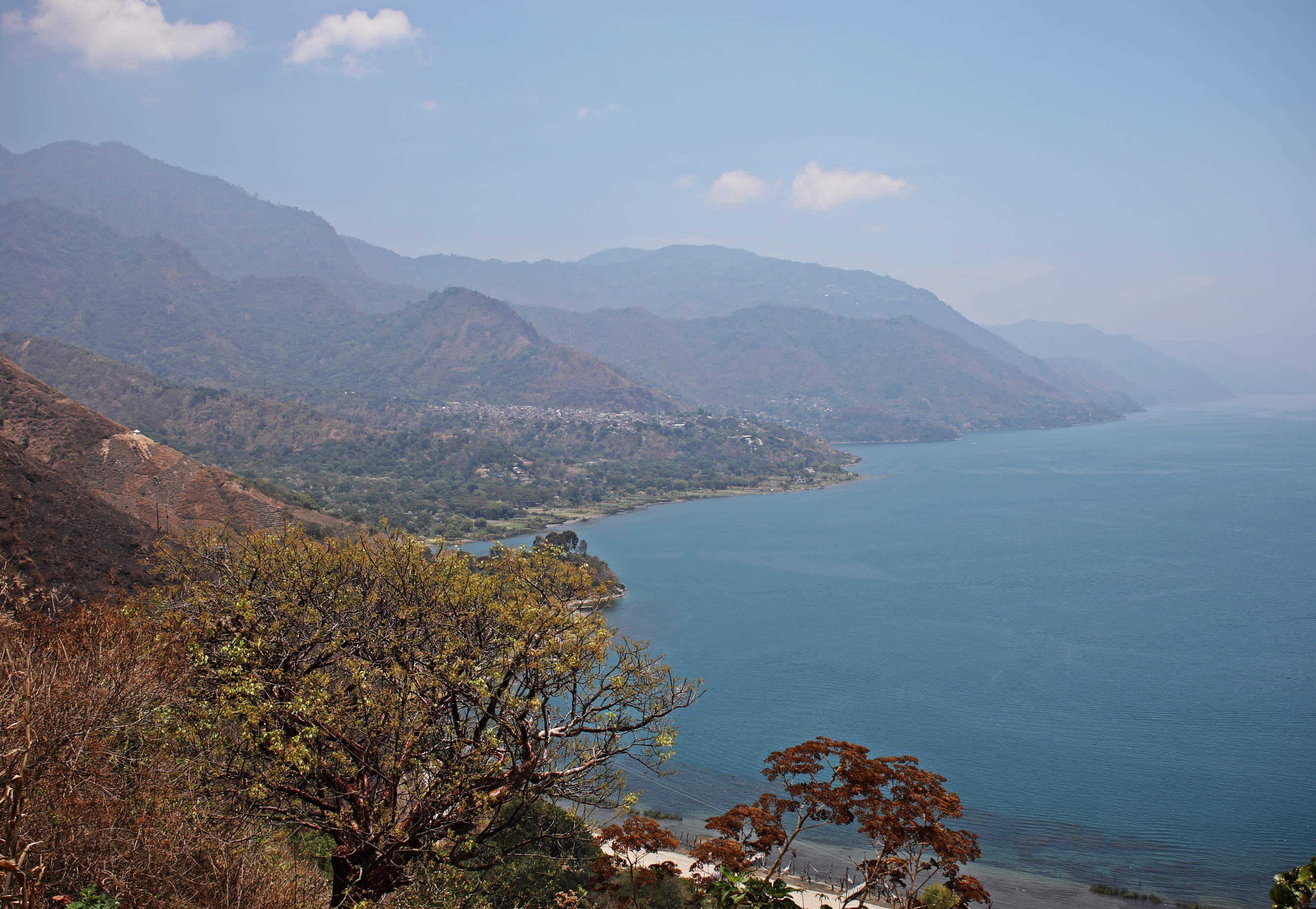 View from Mirador, San Juan La Laguna, Lake Atitlan
