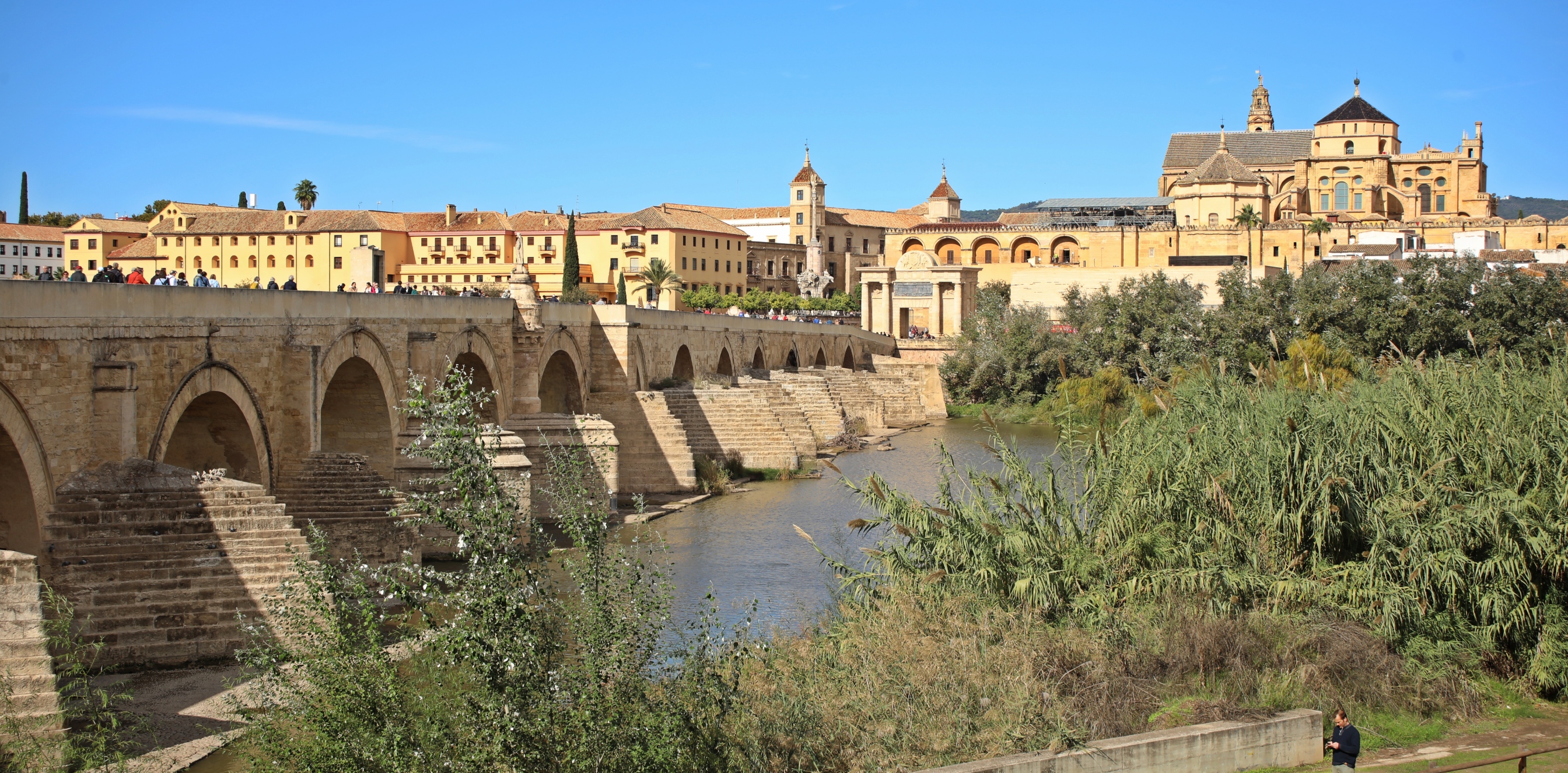 Roman Bridge & Mosque-Cathedral, Córdoba, Spain