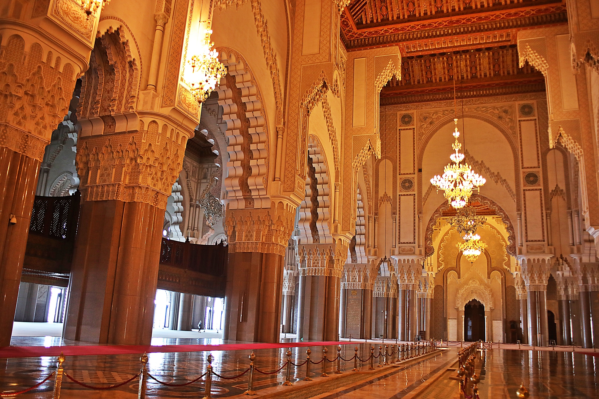 Prayer Hall, Hassan II Mosque, Casablanca, Morocco