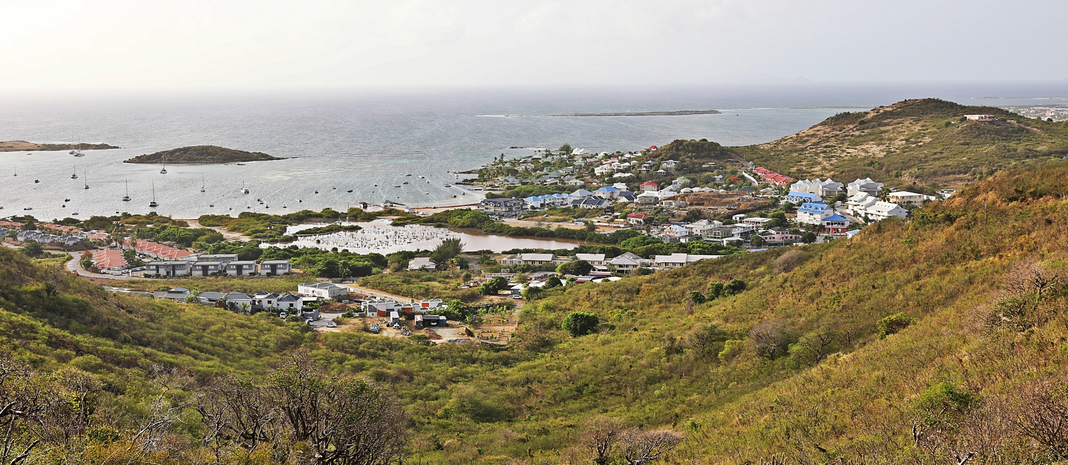 Coastline, Saint Martin, Caribbean