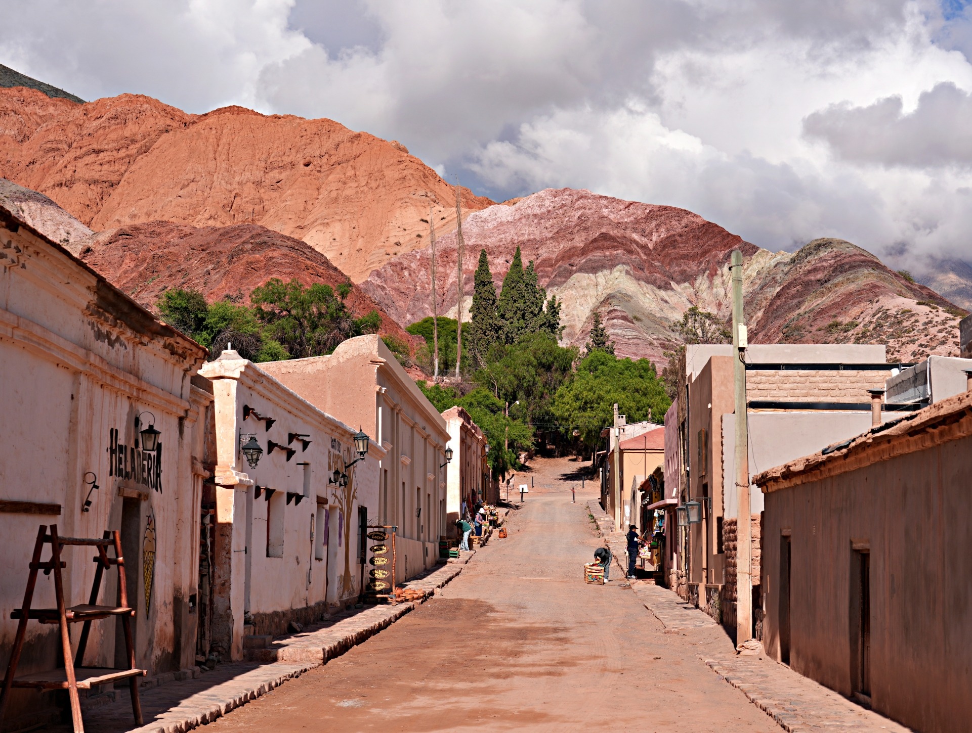Purmamarca and the Mountain of Seven Colours