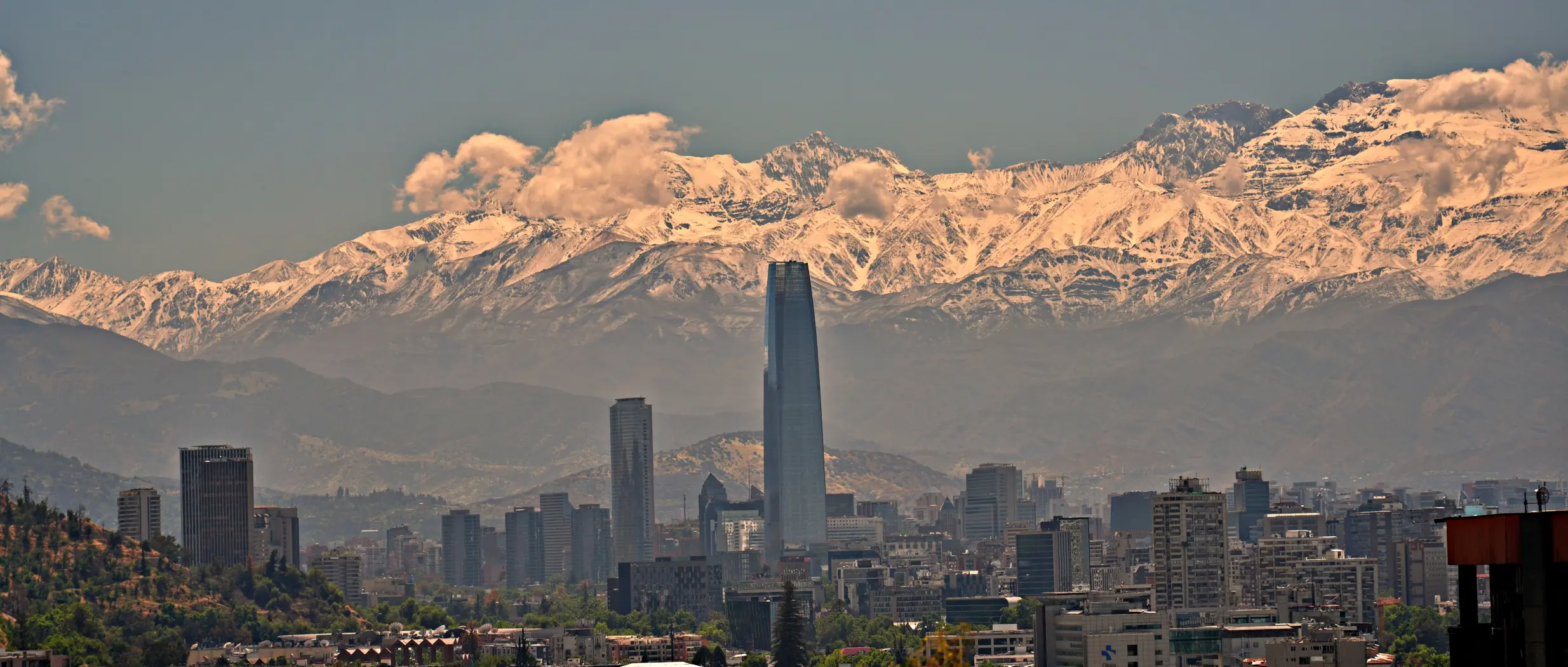 Santiago’s Hills and Colourful Neighbourhoods