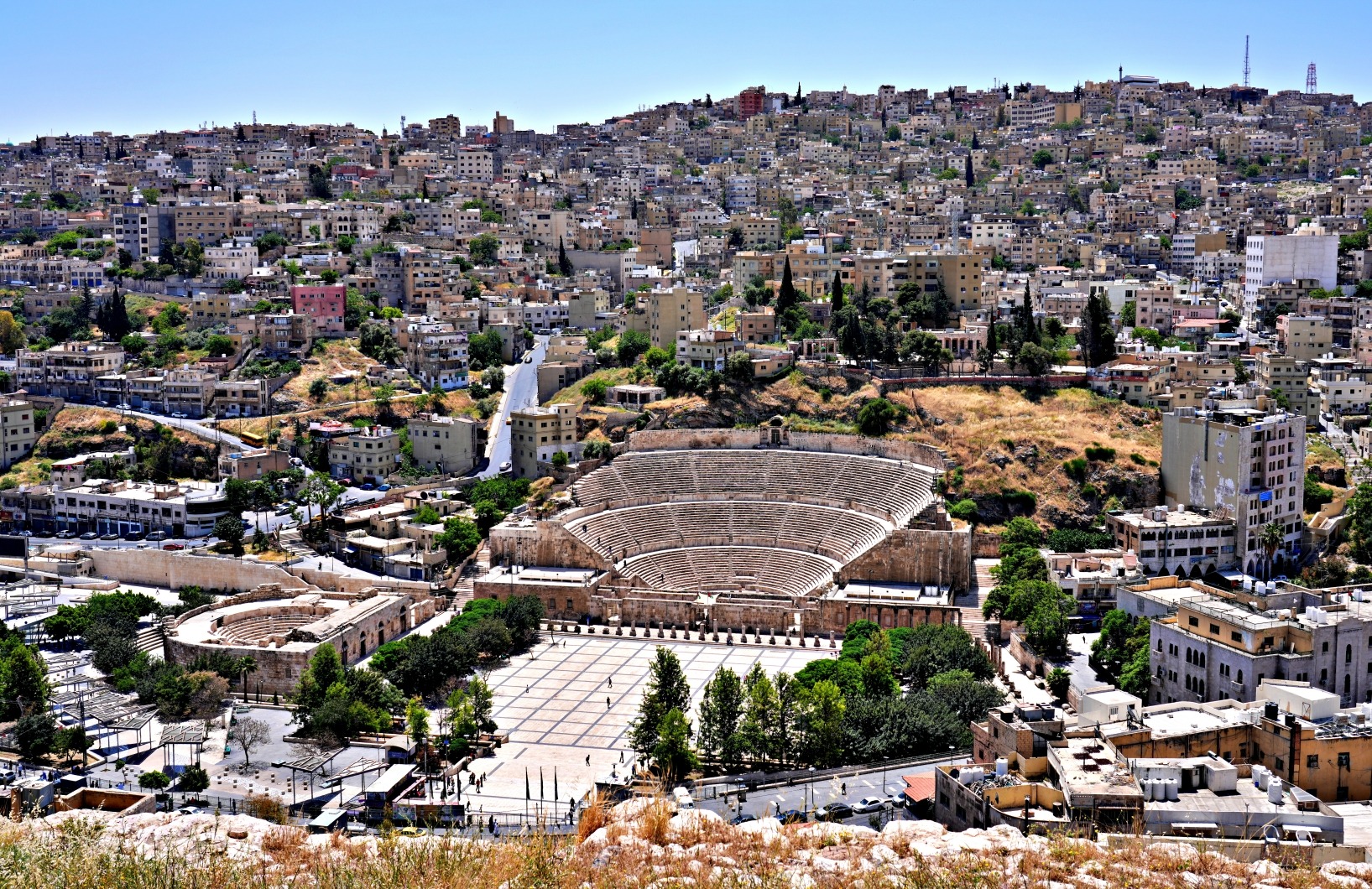 Amphitheatre and Odeon, Amman, Jordan
